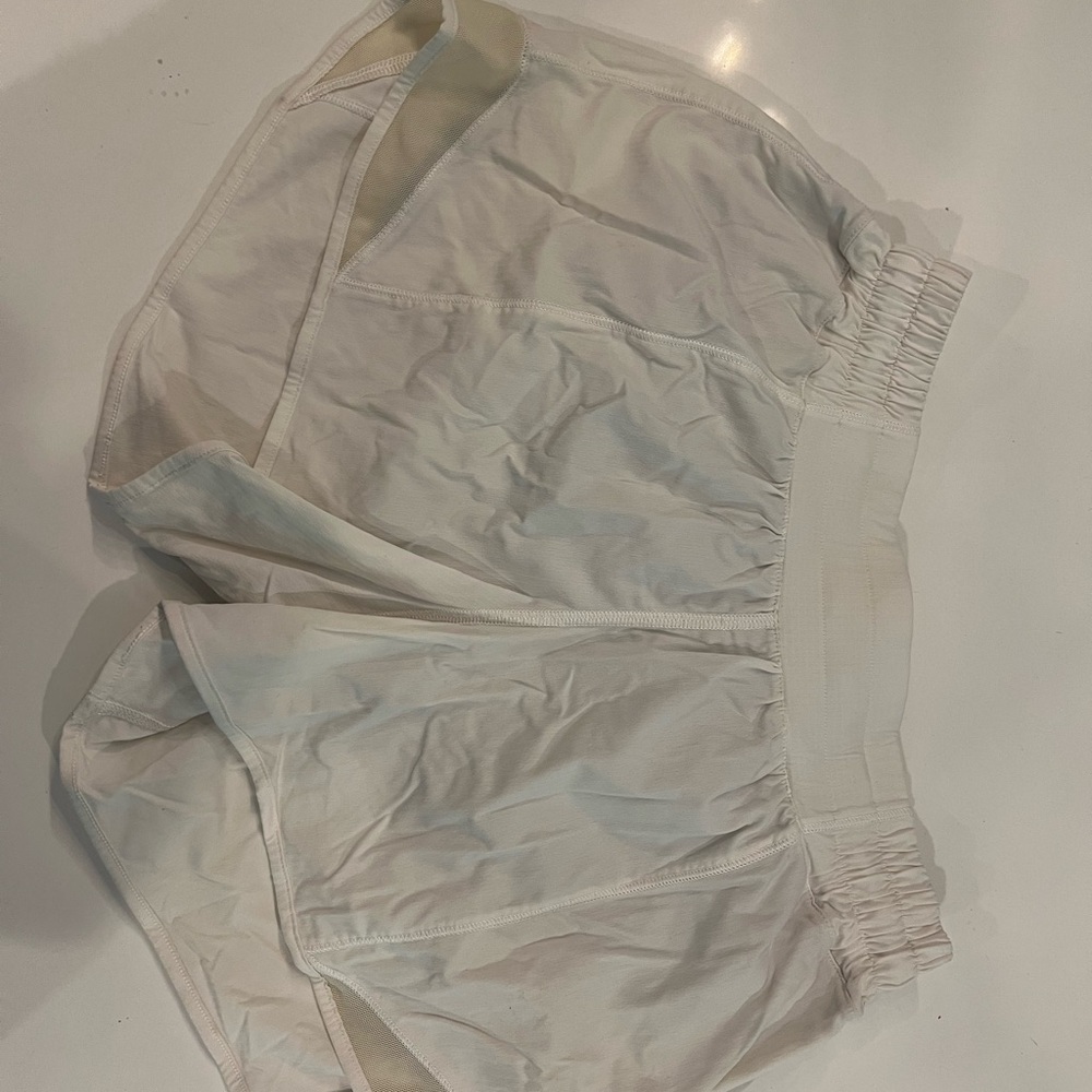 COPY - Lululemon White Hotty-Hot Shorts *tall